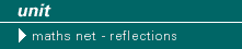 Mathsnet - Reflections 