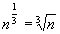 cube root